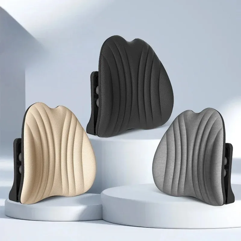 Adjustable Back Cushion for Office Chair Car Lumbar Support Pillow for Office Sedentary - Image 3