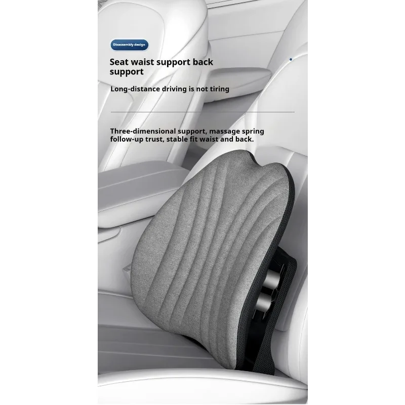 Adjustable Back Cushion for Office Chair Car Lumbar Support Pillow for Office Sedentary - Image 5