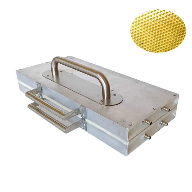 Water-Cooling Beeswax Foundation Machine Silicone Cells Beekeeping Foundation Press Langstroth and Dadant Size Bee Tools - Image 2
