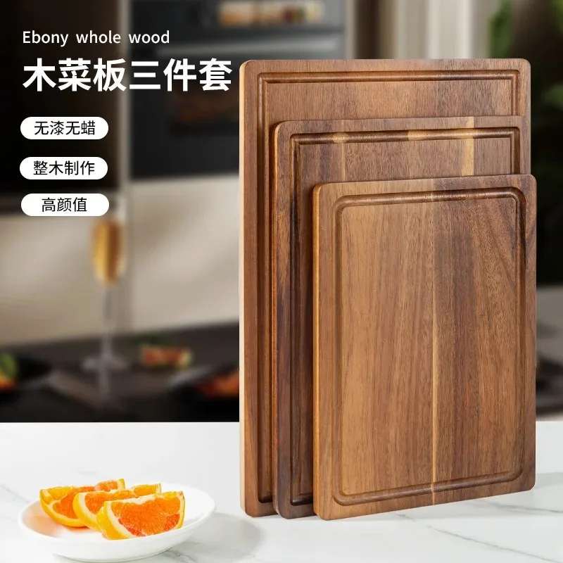 Wooden Cutting Boards Chopping Blocks Beech Walnut Cheese Cutting Board Butcher Block Meat Cutting Board for Kitchen Tools - Image 6