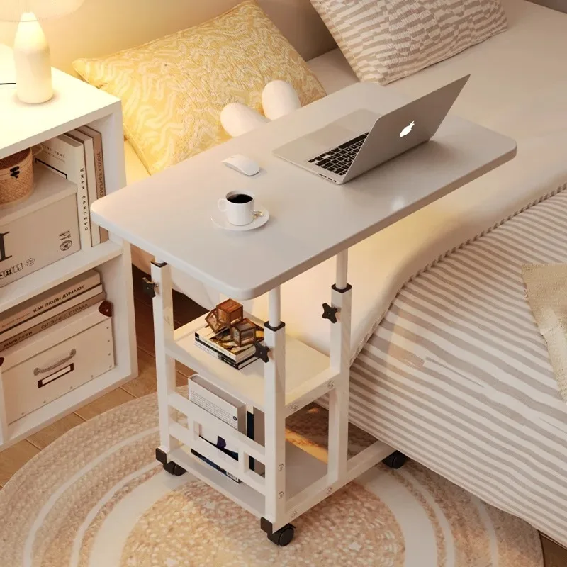Modern Removable Lifting Bedside Table Bedroom Home Student Desk Lazy Dorm Bedside Table Bed Desk Laptop Desk - Image 2