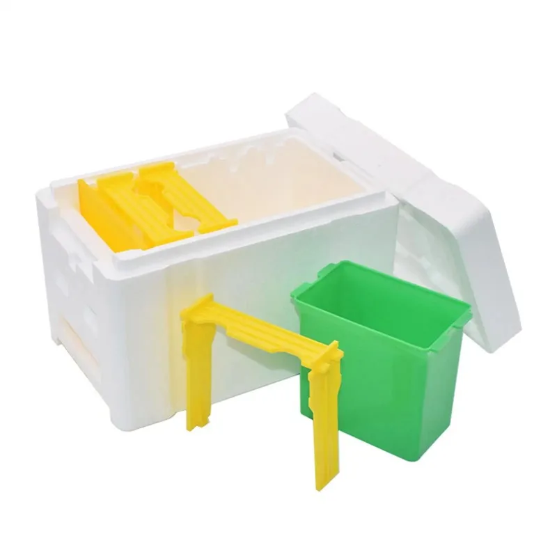 Queen Bee Breeding Mating Box Foam Bee Hive Box Beekeeper Garden Pollination Box Bee Breeding Case Beekeeping Equipment - Image 5