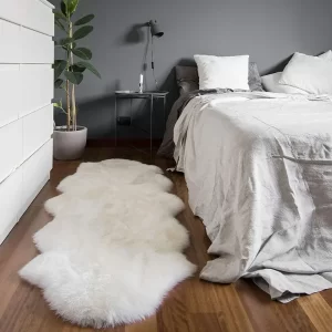 Imitation Sheepskin Carpet Fluffy Plush Rugs Luxury Fur Bedroom Bedside Carpet Living Room Sofa Area Rug Faux Wool Carpet