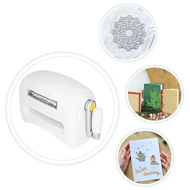 Die Cutting Embossing Machine Scrapbooking Cutter Die-Cut Paper Cutter Dies Paper Card Cutting Embossing Machine DIY Craft Tool - Image 3