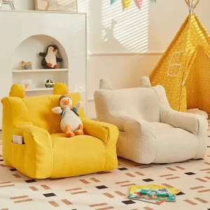 Children's Sofa Tatami Mini Cute Cartoon 1-6 Year Old Baby Sofa Room Bean Bag Lazy Person Small Sofa Kids Cartoon Bean Bag Sofas