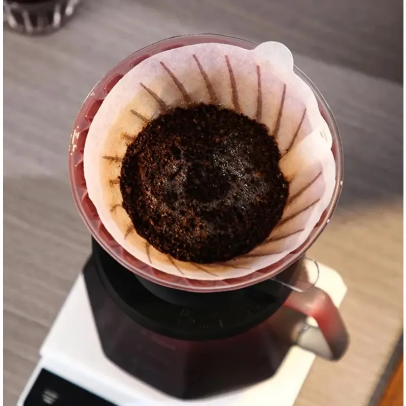 Hand Brewed Coffee Maker V02 Coffee Smart Filter Cup Switch Dripper Handmade Glass Coffee Sharing Pot Over Dripper Sets - Image 4