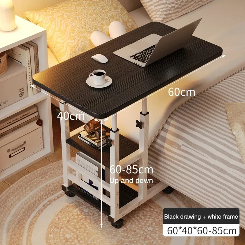 Modern Removable Lifting Bedside Table Bedroom Home Student Desk Lazy Dorm Bedside Table Bed Desk Laptop Desk - Image 6